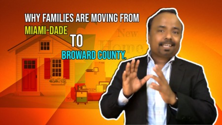 Why Families are moving from Miami-Dade to Broward County.