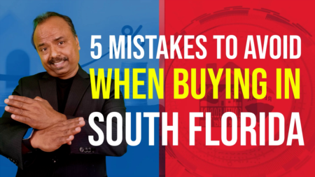 5 Mistakes to avoid when buying a home in South Florida.