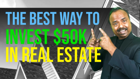 What will be the best way to invest $50,000 in real estate investment?