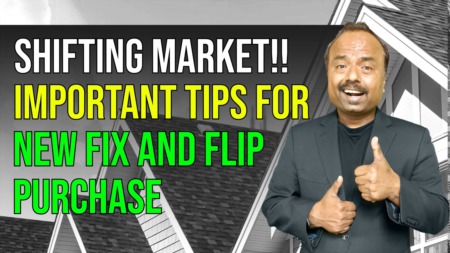 Market is shifting - important tip for new fix and flip purchase