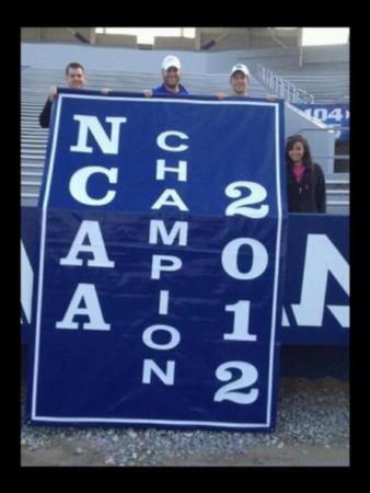 Sneak Peak at Kentucky's Eight Championship Banner!