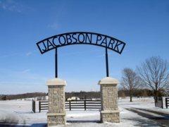 Jacobson Park is Lexington's Largest Park And Backyard for many Lexington Homes!