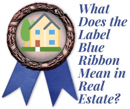 What Does the Label Blue Ribbon Mean in Real Estate?