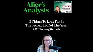 5 Things to Watch for in 2nd Half 2021