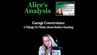Garage Conversions - 5 Things to Think About