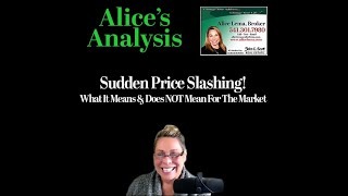 Sudden Price Slashing What it Means and Doesn't Mean