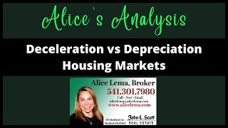 Deceleration vs Depreciation Housing Markets