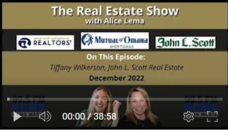 Real Estate Show interview with Tiffany Wilkerson, John L Scott
