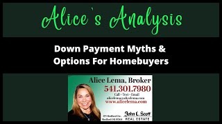 Down Payment Myths & Options