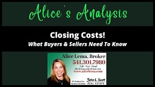 Closing Costs for Buyers and Sellers