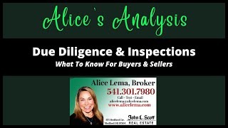 Due Diligence and Inspections