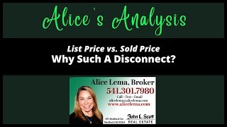Price Disconnect Between List Price and Selling Price