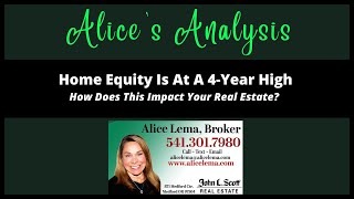 Home Equity at a 4 Yr High