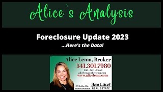 Foreclosure Update 2023 - Here's the Scoop
