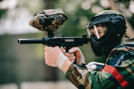 Play in a Paintball Battle Royale at the Paintball Asylum June 15