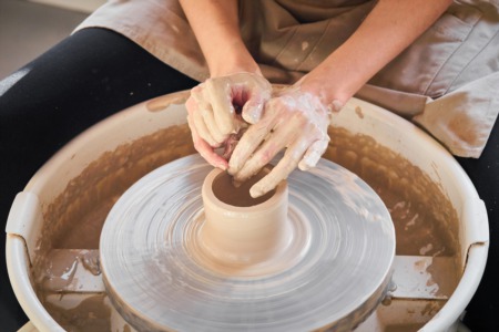 Shop for Ceramics at the Pottery Show at the Clifton Center November 30