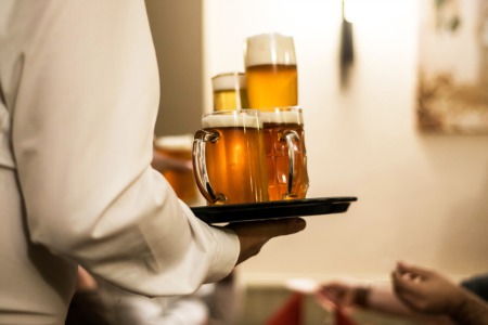 Celebrate in an Outdoor Biergarten April 10