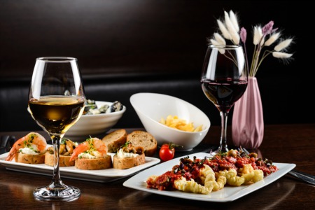 Get Romantic Over a Four-Course Dinner February 16