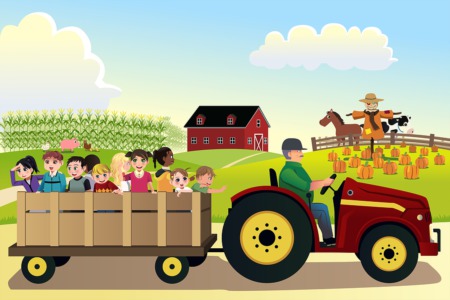 Take a Hayride at the Farm September 29