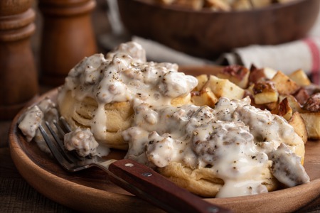 Feast on Biscuits and Gravy February 18