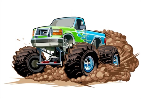 See the Monster Trucks March 25 and 26