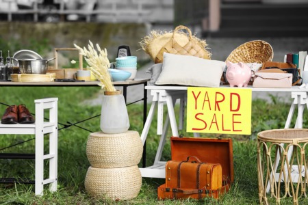 Look for Yard Sales This Summer