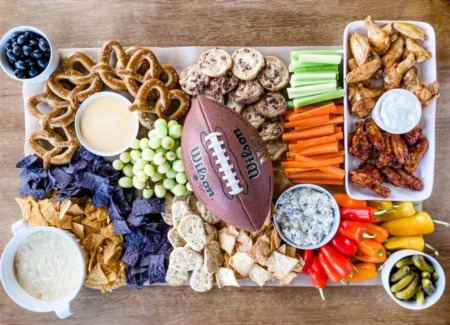 Super Bowl Grazing Board Kansas City Local Edition