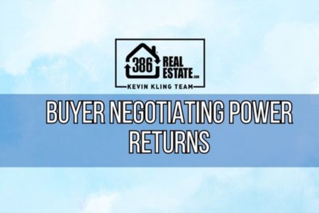 Buyers Now Have More Negotiating Power