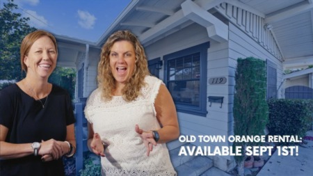 Old Town Orange Rental: Available Sept 1st! 