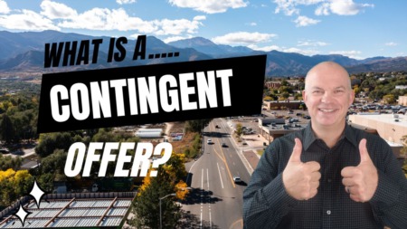 What is a contingent offer?