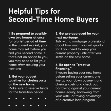 Helpful Tips for Second-Time Home Buyers