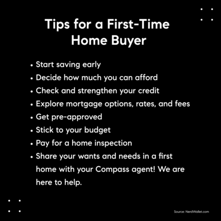 Tips for a First-Time Home Buyer