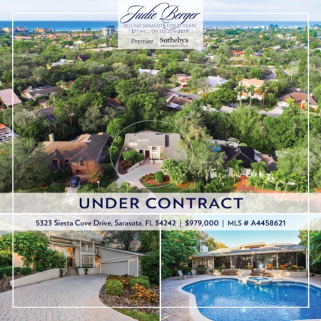 Under Contract! 5323 Siesta Cove Drive, Siesta Key