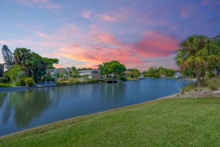 Featured Property: Full Sunset Views & Deep Boating Water Near Siesta Beach