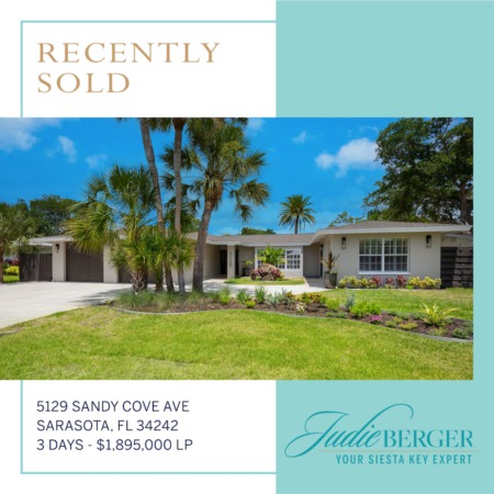 Recently Sold: Boating Water on Siesta Key 