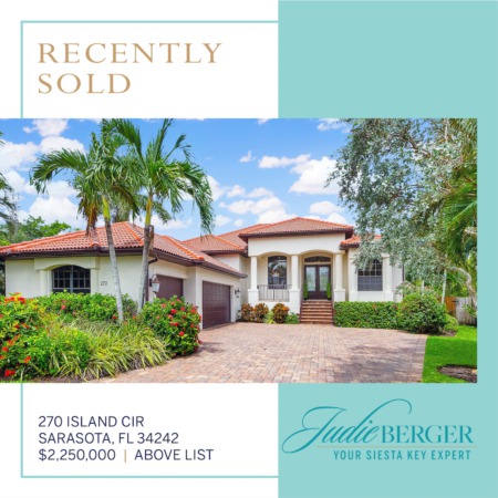 Recently Sold on Siesta Key Over List Price!