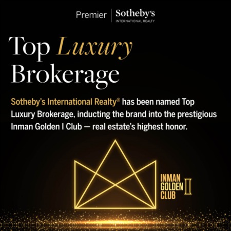 Sotheby's International Realty® Named Top Luxury Brokerage