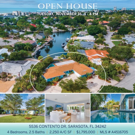 SEE IT FIRST! Newly Listed and OPEN TODAY, November 16 | 1-4 pm