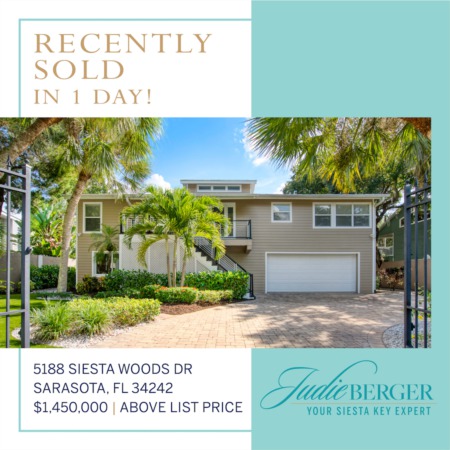 Recently Sold on Siesta Key Above List Price!