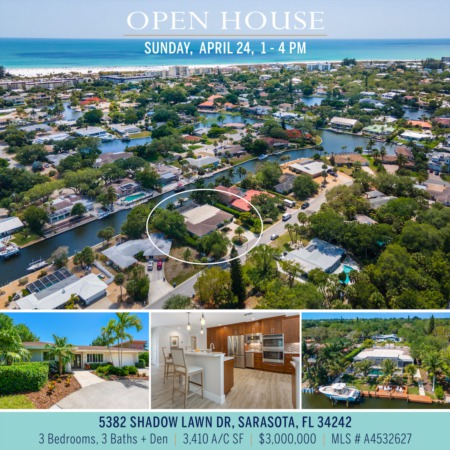 SEE IT FIRST! | NEW LISTING on Siesta Key | OPEN SUNDAY 4/24 | 1-4 PM
