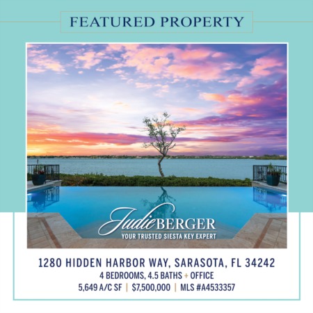 LIVE INSPIRED: Stunning Bayfront Estate on Siesta Key