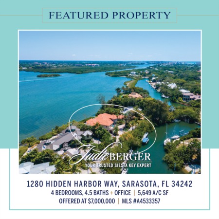 LIVE INSPIRED: Stunning Bayfront Estate on Siesta Key