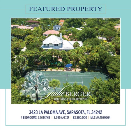 LIVE INSPIRED: Spectacular, Private Island Estate on North Siesta Key