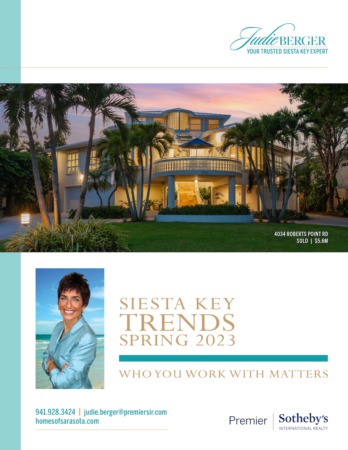 Siesta Key Luxury Real Estate Trends | Spring 2023