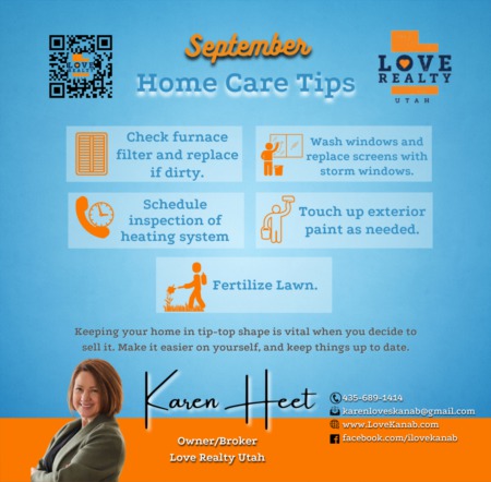 September Home Care Tips
