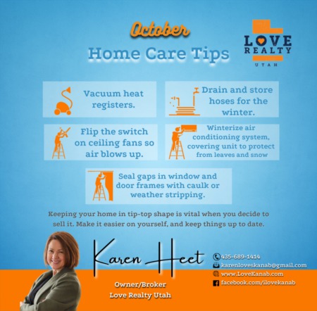 October Home Care Tips