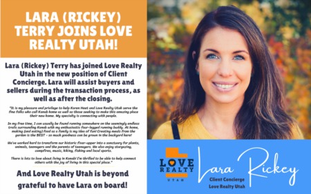 Lara Terry joins Love Realty Utah!