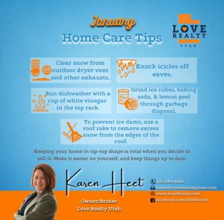 January Home Care Tips!