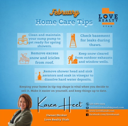 February Home Care Tips!