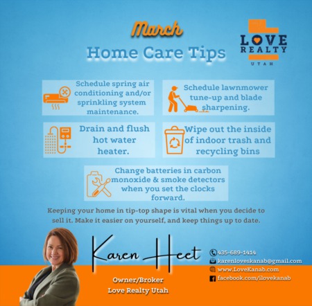 March Home Care Tips